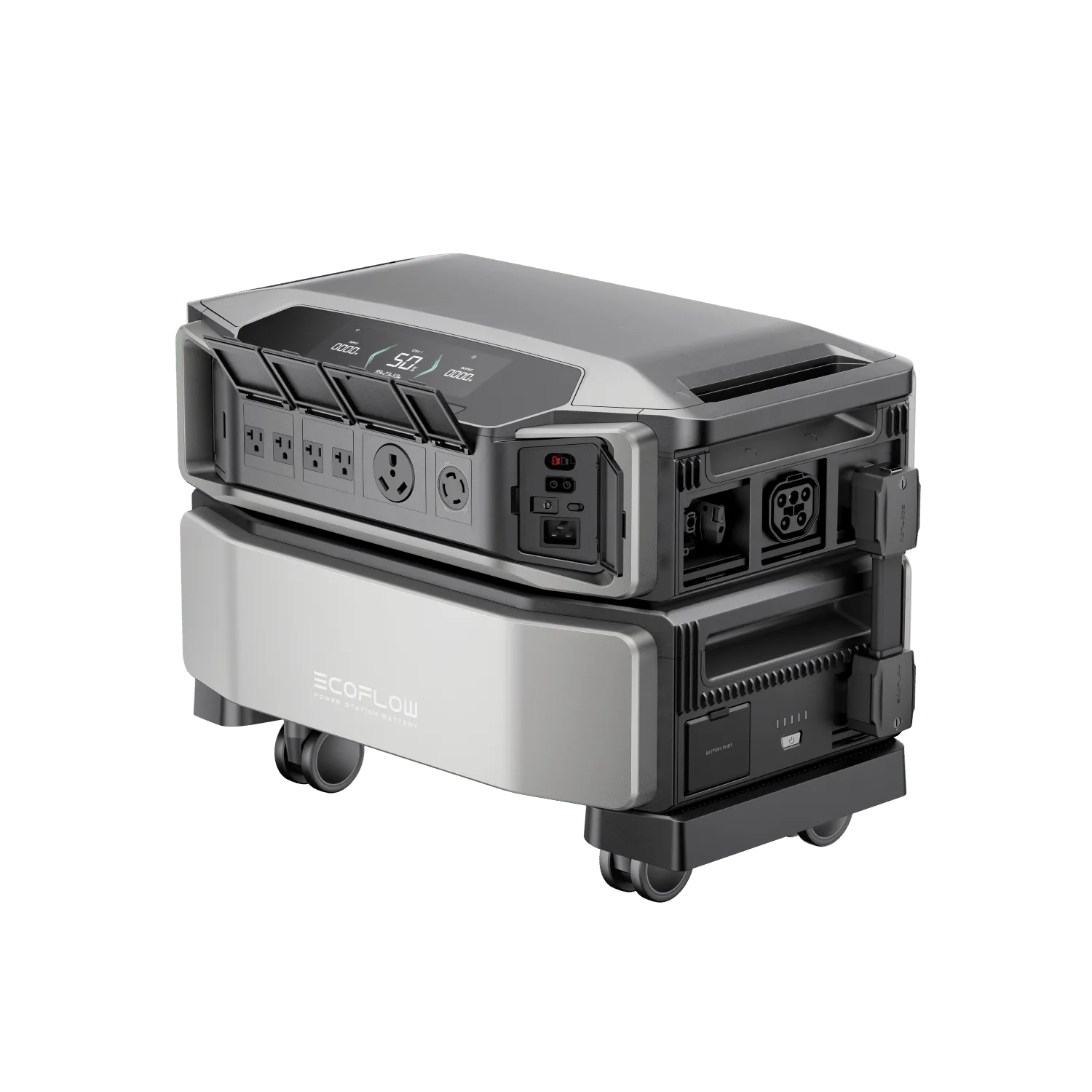 EcoFlow DELTA Pro Ultra inverter and battery stack product image