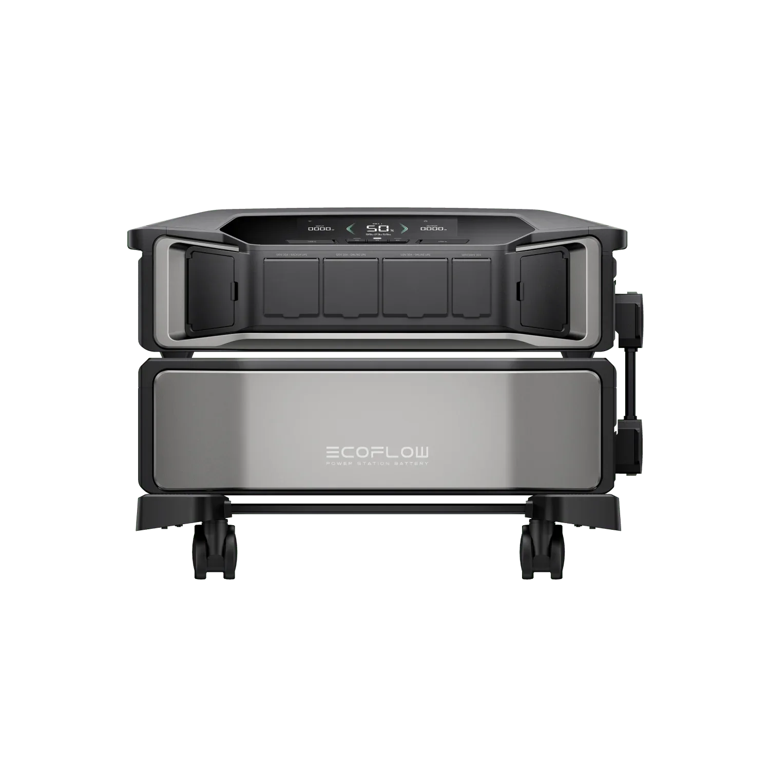EcoFlow DELTA Pro Ultra whole-home backup battery stack