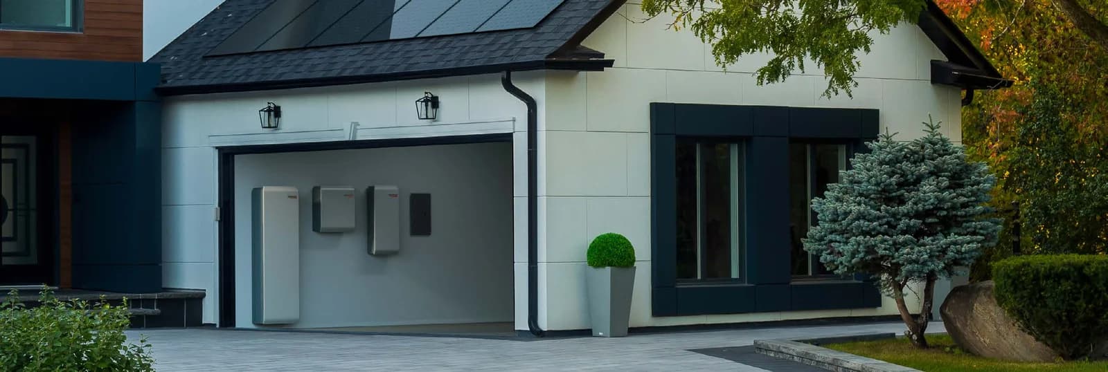 Generac PWRcell 2 battery system installed on a home exterior