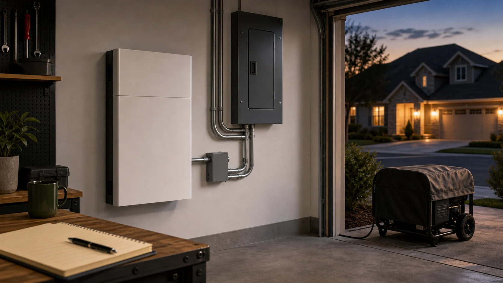 Battery vs Generator in Texas