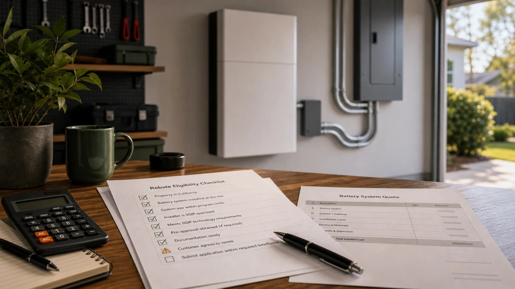 California SGIP Battery Rebate Guide